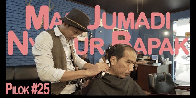 Kaesang unggah vlog Jokowi cukur rambut, begini reaksi tukang cukur