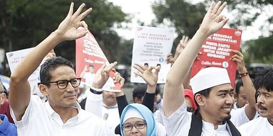 Cerita Sandiaga Uno blusukan bareng Ustaz Solmed