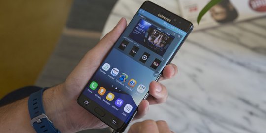 Samsung Galaxy Note 7 masih banyak dipakai, apakah 'aman-aman saja?'