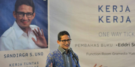 Luncurkan buku, Sandiaga berbagi kisah kegagalannya selama berkarier