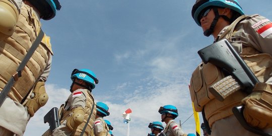 Kapolri berangkatkan 140 pasukan perdamaian ke Sudan