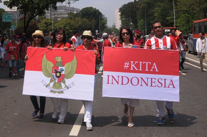 parade bhineka tunggal ika