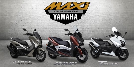 3 Jagoan line up skuter premium MAXI YAMAHA