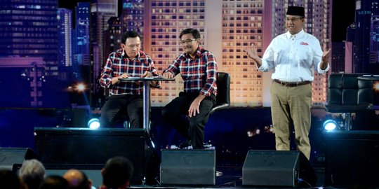 Saat debat, Anies unggul komunikasi, Ahok kuasai masalah & program