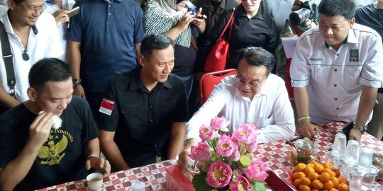 Ditanya soal detail dana kampanye, Agus lempar jawaban ke jubir