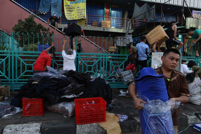 kebakaran pasar senen