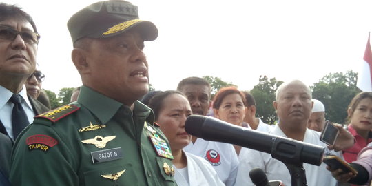 Jenderal Gatot minta prajurit TNI bantu pemerintah perangi korupsi