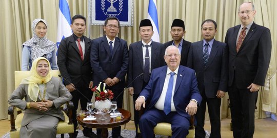 7 Delegasi Muslim Indonesia temui Presiden Israel