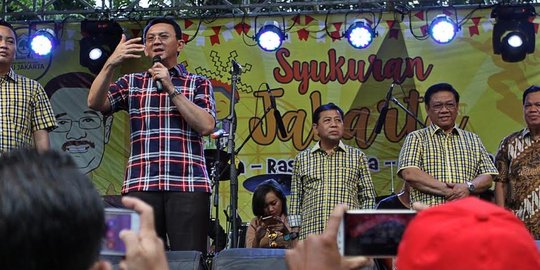 Ahok merasa warga DKI Jakarta kurang hiburan