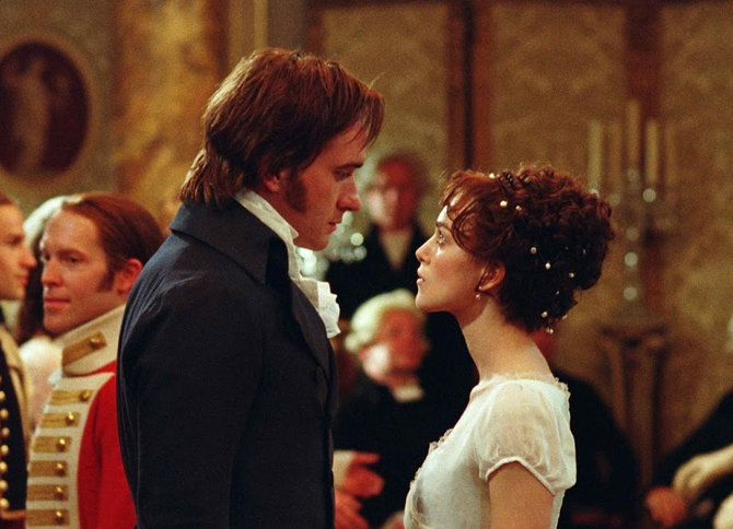 matthew macfadyen dan keira knightley di film pride amp prejudice