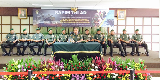 TNI AD bahas penambahan alutsista dan pembangunan wilayah pinggiran