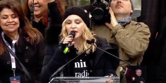 Madonna sebut pernyataannya ingin ledakkan Gedung Putih hanya kiasan