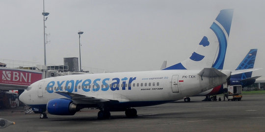 Penjelasan Express Air soal oksigen di pesawat tiba-tiba berkurang