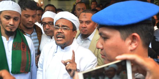 Rizieq serukan pendukung kawal pemeriksaan Munarman & Bachtiar Nasir