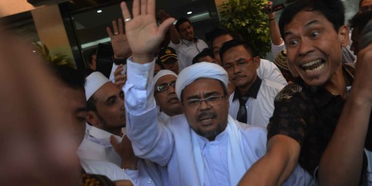 Saat Rizieq merasa dizalimi, sampai injak semut pun bakal dilaporkan