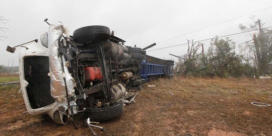 Dahsyatnya terjangan tornado luluh-lantakkan Georgia, 18 tewas