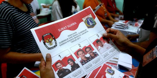 Pelipatan surat suara Pilkada DKI 2017