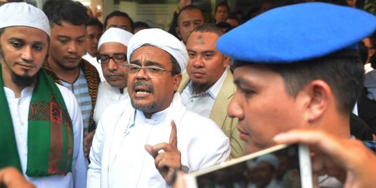 Polisi masih kumpulkan bukti pidato Rizieq Syihab soal palu arit