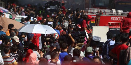 Pedagang Pasar Senen korban kebakaran masih ogah direlokasi