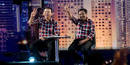 Elektabilitas Ahok-Djarot naik, tim makin yakin menang satu putaran