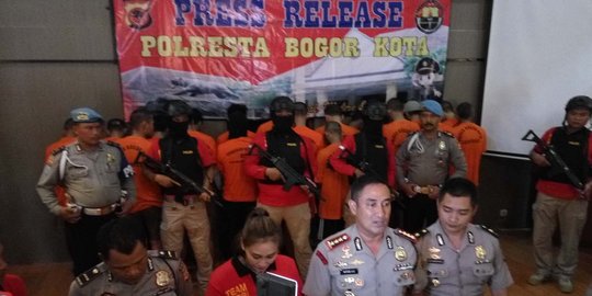 Dalam dua pekan, 21 pengedar narkoba di Bogor diringkus polisi