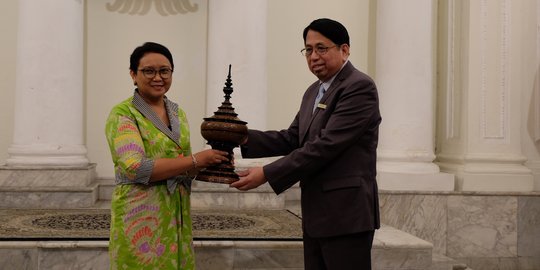 Sambangi Menlu, Myanmar ingin belajar demokrasi dari Indonesia