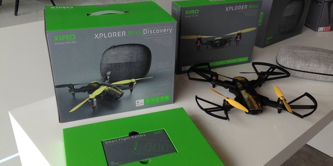 Xiro Explorer Mini: drone selfie yang kaya fitur canggih 