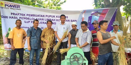 Aksi PT Indonesia Power UJP PLTU Jeranjang dalam kegiatan CSR