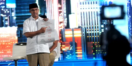 Anies ngaku performanya lebih baik di debat kedua