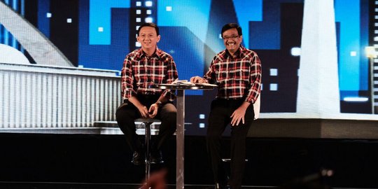 Ahok soal serangan dua paslon di debat: Biasa saja!