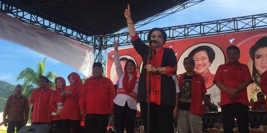 Ini empat syarat pemimpin Gorontalo menurut Megawati