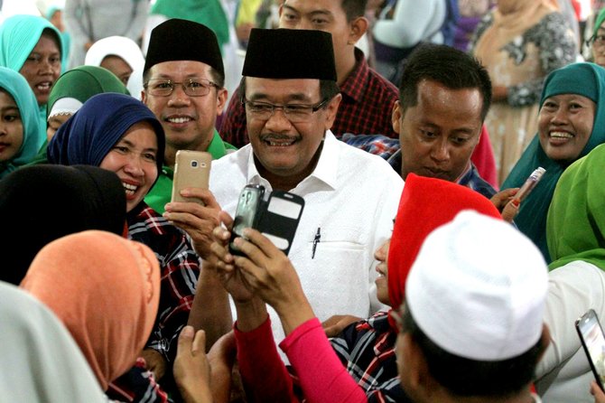 djarot hadiri pengajian perempuan kakbah