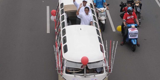 Mau dikenal warga, Anies-Sandi buat acara bincang santai di VW Kombi