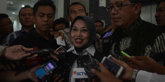 Sylviana Murni usai diperiksa Bareskrim terkait korupsi masjid