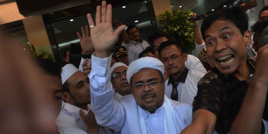 Habib Rizieq resmi jadi tersangka penodaan Pancasila