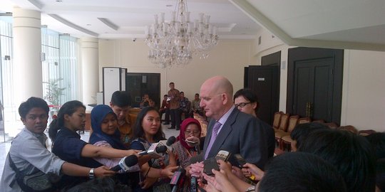Dubes Australia bungkam ditanya soal penghinaan Pancasila