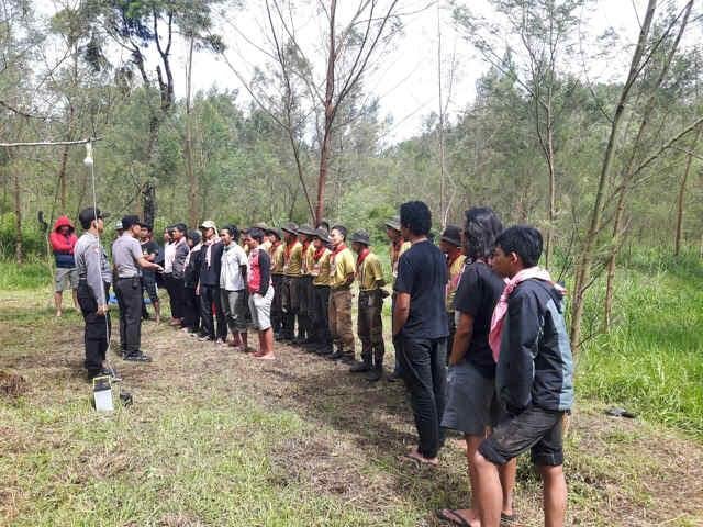 camp diksar uii di lereng lawu