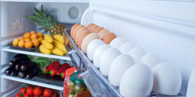 Jangan pernah simpan telur dalam kulkas! Ini alasannya
