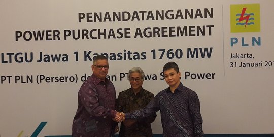 Pertamina-PLN tandatangani kontrak PLTGU Jawa 1 senilai Rp 24,01 T