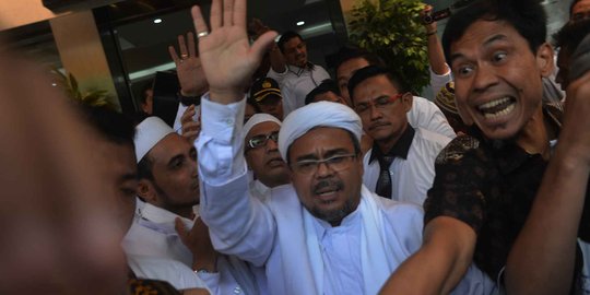 Rizieq akui ketemu Rachma jelang aksi 411, tapi bantah bahas makar