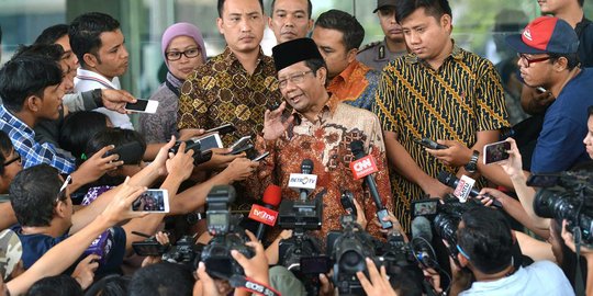 Mahfud MD tersinggung tudingan Ahok kepada Ma'ruf Amin