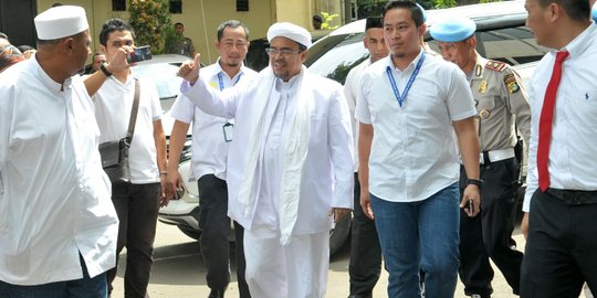 Rizieq sebut rekaman percakapan dirinya dengan Firza adalah fitnah