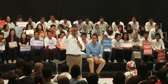 Anies-Sandiaga: Anak muda masa depan Jakarta