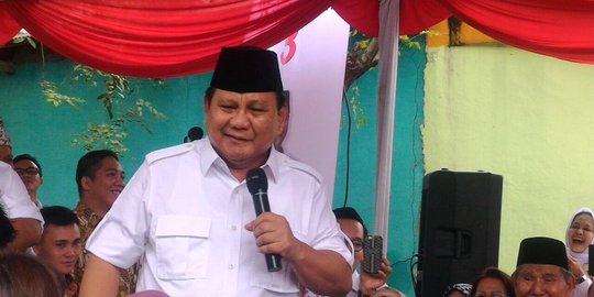 Prabowo sebut Anies-Sandi seperti tokoh pewayangan keturunan Pandawa