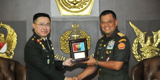 Berantas aksi terorisme, Pangab Thailand temui Panglima TNI Gatot