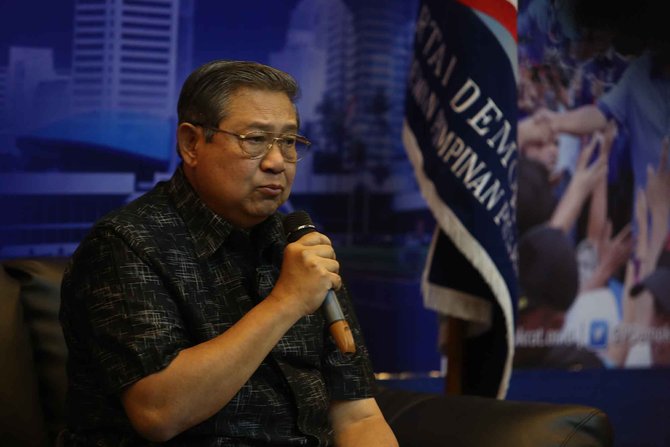 sby konpres di wisma proklamasi