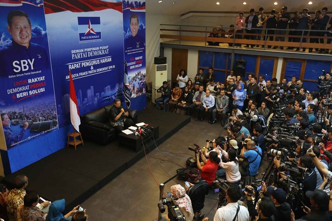 sby konpres di wisma proklamasi