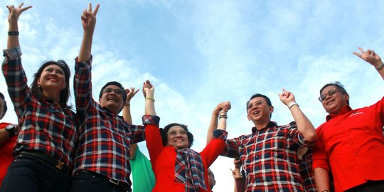 Aksi Megawati 'turun gunung' ikut kampanye akbar Ahok-Djarot