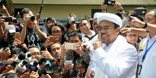 Polda Jabar: Rizieq jangan bawa massa,penyidik tak bisa diintervensi