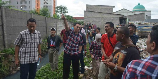 Kampanye ke Kampung Pengarengan, Ahok dengarkan keluhan wong cilik